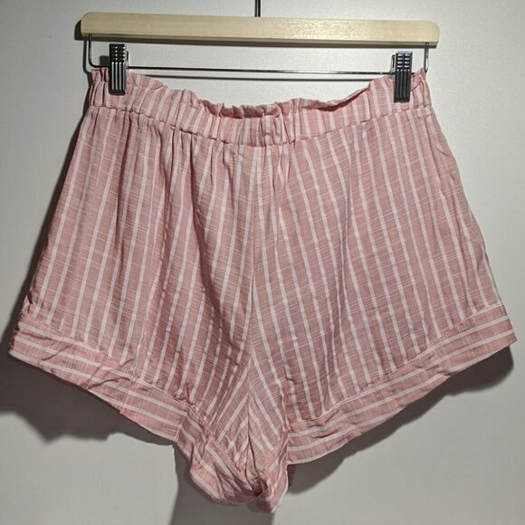 NWT Eberjey | Amalfi Red Stripe Lounge Shorts - Picture 5 of 7